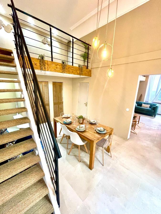 Spacious Loft, Duplex, Old Town, 3 Bedrooms - Easy Check-In Nizza Exterior foto